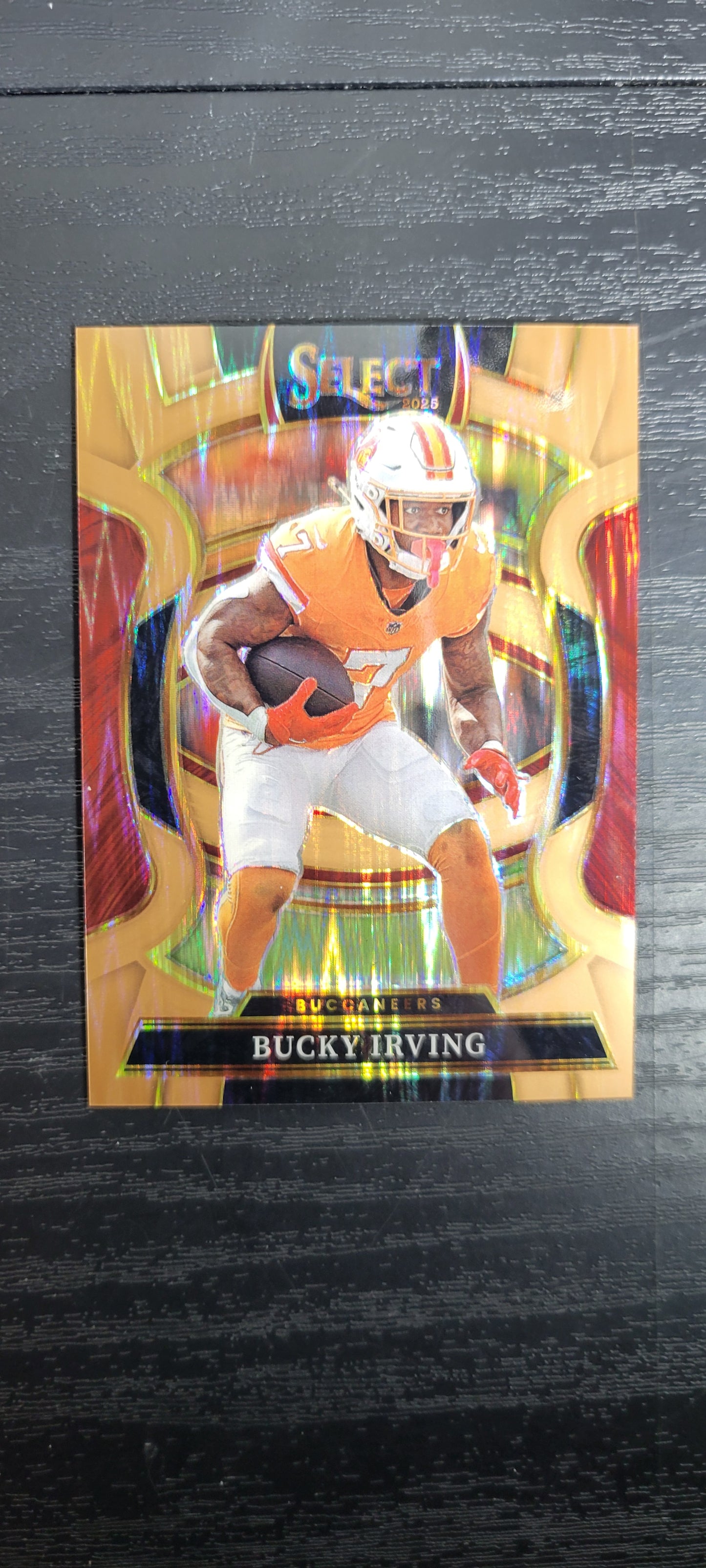 2025 Bucky Irving - Rookie - gold prism 1000