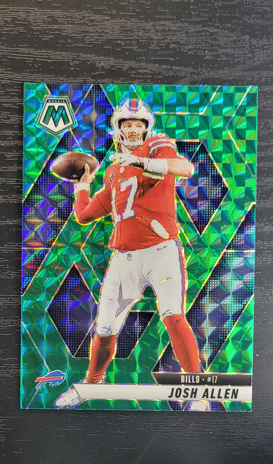 2025 Josh Allen - Green mosaic prism