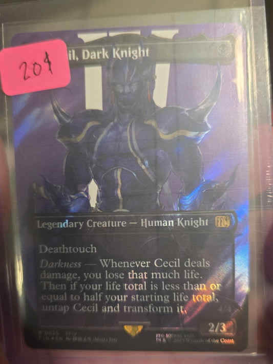 Cecil Dark Knight - borderless surge foil